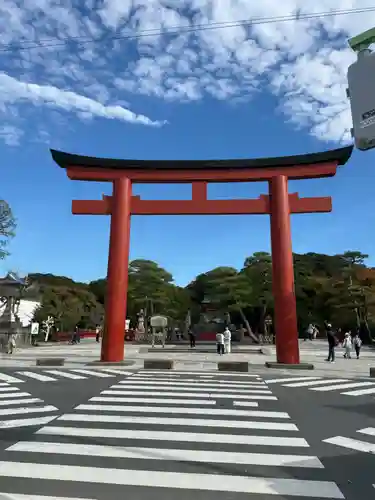 鶴岡八幡宮の鳥居