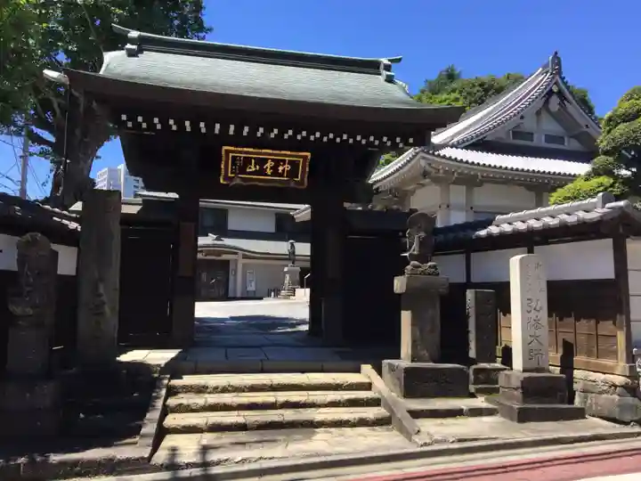 金乗院(目白不動尊)の山門・神門