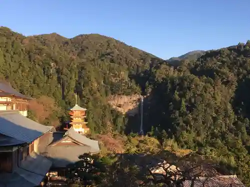 青岸渡寺の景色