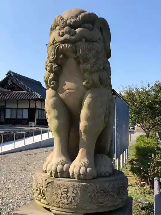 佐太神社の狛犬