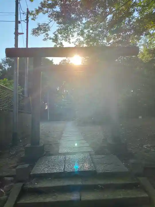 金毘羅神社の鳥居