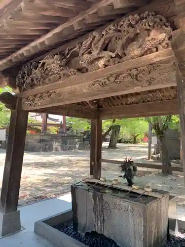 総願寺の手水