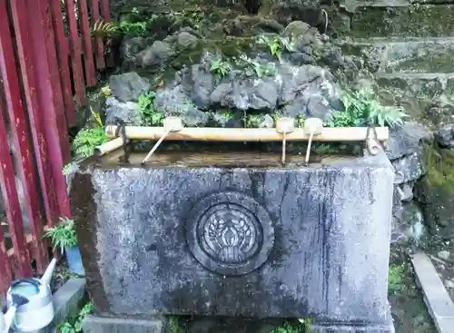 柳森神社の手水舎