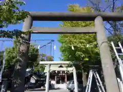 上小松天祖神社の鳥居