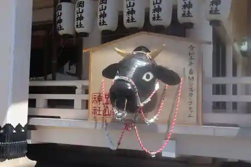 岡山神社の絵馬