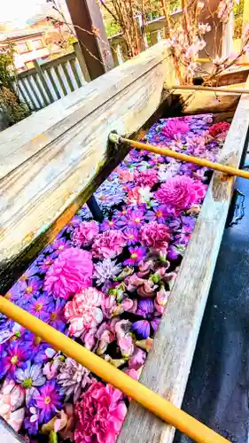 検見川神社の手水舎