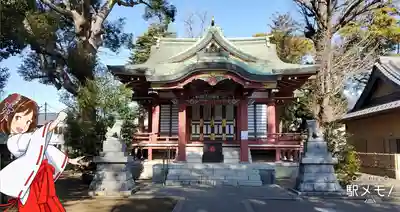 柴又八幡神社の本殿・本堂