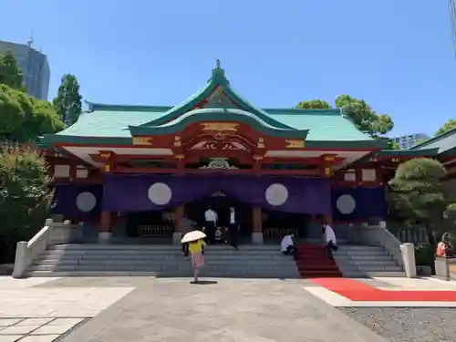 日枝神社の本殿・本堂