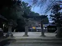 温泉熊野神社の鳥居