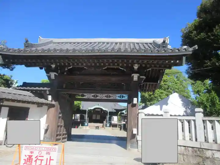 題経寺(柴又帝釈天)の山門・神門