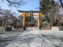 平野神社の鳥居