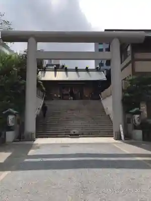 芝大神宮の鳥居