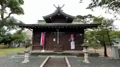 間眠神社の本殿