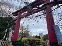 亀戸天神社の鳥居