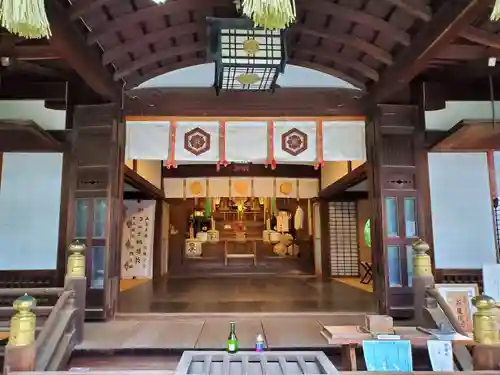 芦屋神社の本殿・本堂