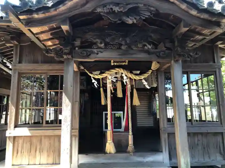祝田神社の本殿・本堂