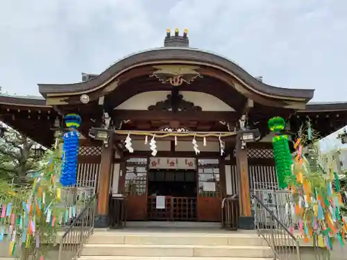 打出天神社の本殿・本堂