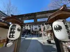 川越熊野神社の鳥居