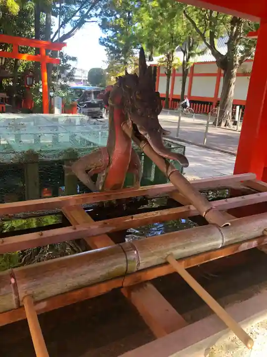 熊野速玉大社の手水舎