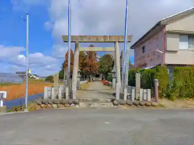 神明社(早尾)の鳥居