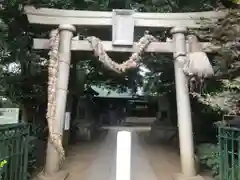 奥澤神社の鳥居