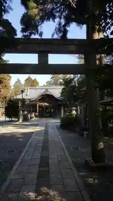 縣神社の鳥居