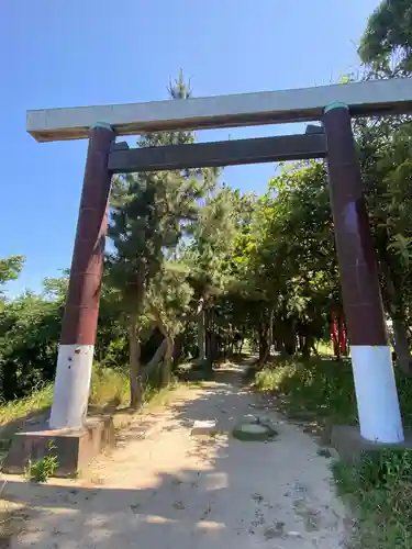 若宮神明社の鳥居