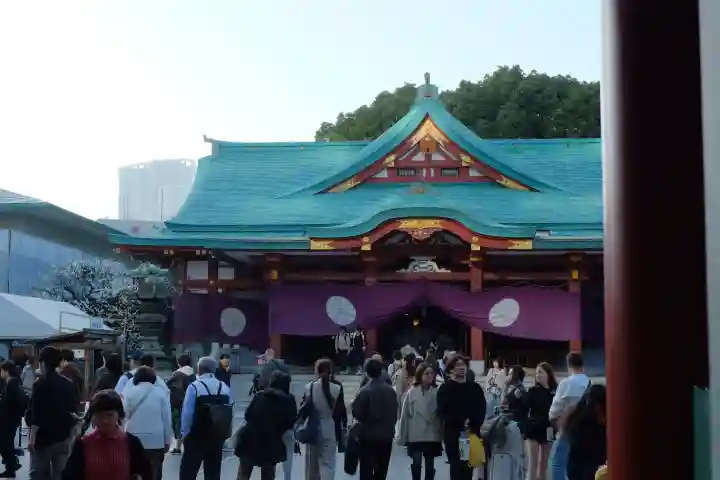 日枝神社の{uncategorized: "未分類", other: "その他", undefined: "問題あり", building: "その他建物", grave: "お墓", sacred_gate: "鳥居", guardian: "狛犬", statue: "像", buddha: "仏像", history: "歴史", nature: "自然", garden: "庭園", animal: "動物", pagoda: "塔", temizu: "手水舎", mountain_gate: "山門・神門", sanctuary: "本殿・本堂", subordinate: "末社・摂社", art: "芸術", scenery: "景色", jizo: "地蔵", ema: "絵馬", goshuin: "御朱印", omikuji: "おみくじ", items: "授与品その他", amulet: "お守り", goshuincho: "御朱印帳", eats: "食事", festival: "お祭り", votive_dance: "神楽", shichigosan: "七五三参", wedding: "結婚式", experience: "体験その他", initially: "初詣", around: "周辺", anti_infection: "感染症対策"}