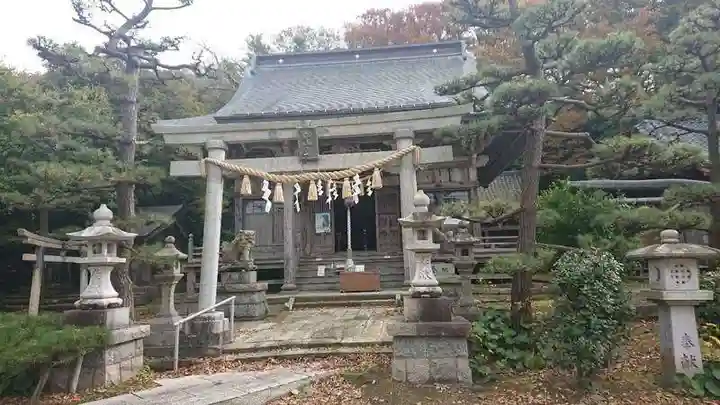 白山媛神社の本殿・本堂