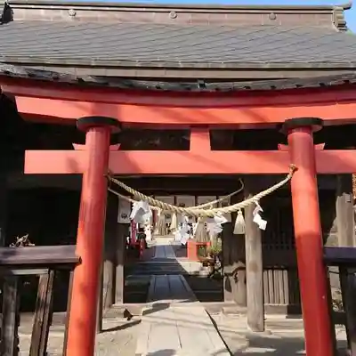 小田八幡宮の鳥居
