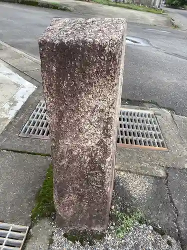 御井神社の周辺
