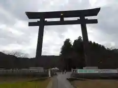 大斎原（熊野本宮大社旧社地）の鳥居