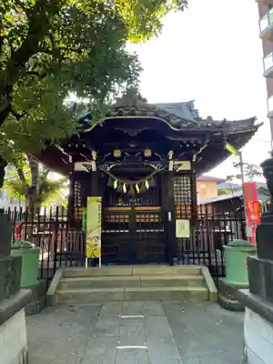 矢口氷川神社の本殿・本堂