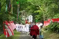 釧路一之宮 厳島神社のお祭り