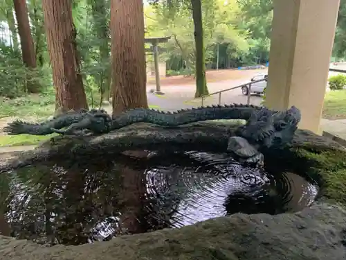 劒神社の手水舎