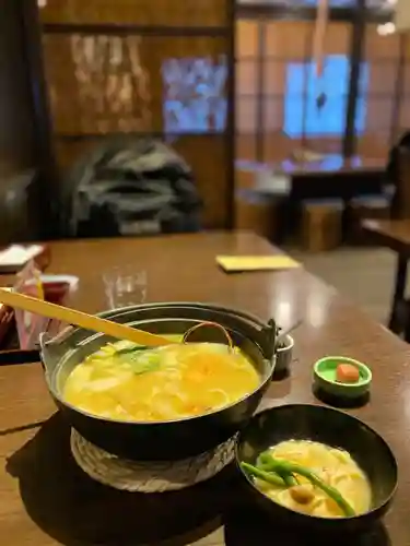 北口本宮冨士浅間神社の食事