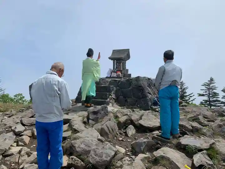 禰固岳神社のお祭り