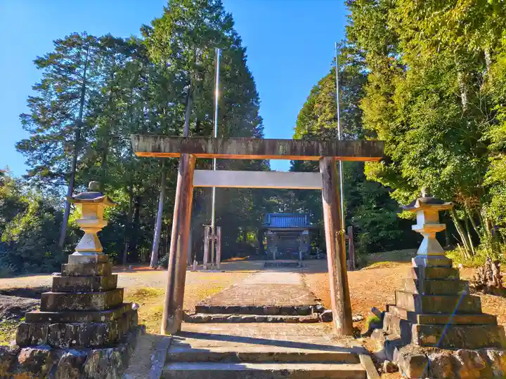 諏訪神社(多度町)の鳥居
