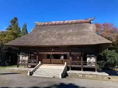 天津神社の本殿・本堂