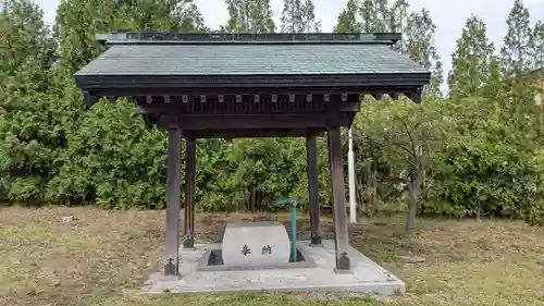 洞爺湖神社の手水舎