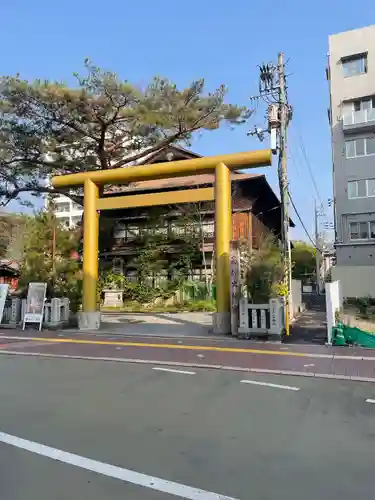 高知大神宮の鳥居