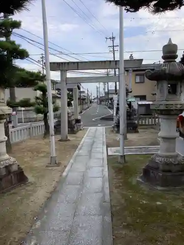 阿豆良神社（あずら）の鳥居