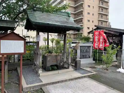 亀戸浅間神社の手水舎