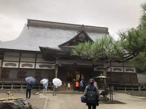 中尊寺の本殿