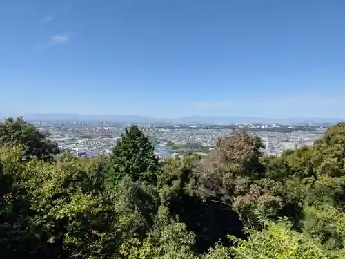 尾張戸神社の景色