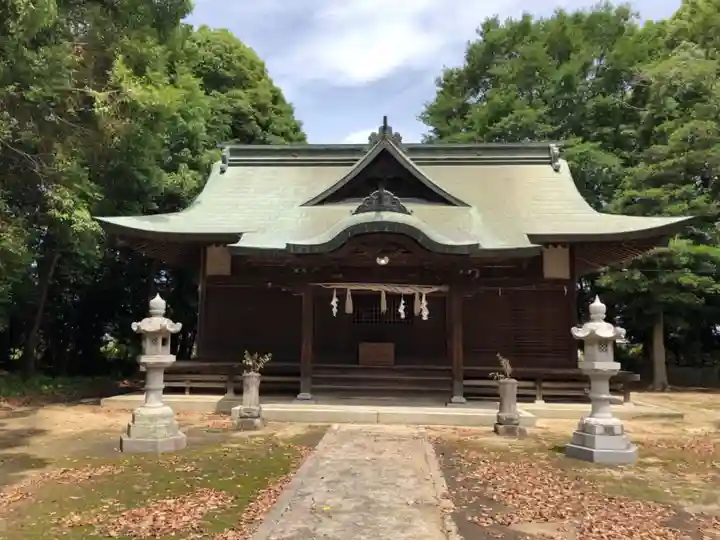 雲気八幡宮の本殿・本堂