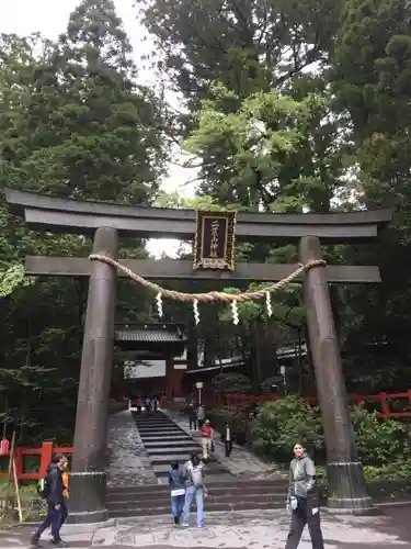 日光二荒山神社の鳥居