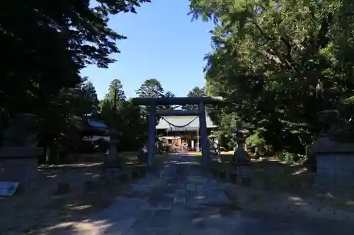 三春大神宮の鳥居