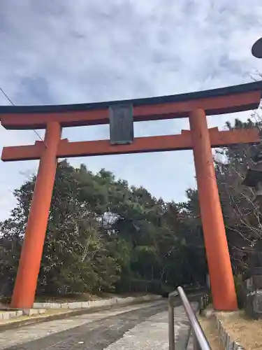 稲毛浅間神社の鳥居