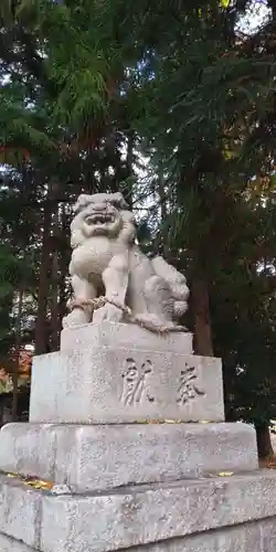 高野神社の狛犬